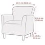 2 Chair covers protectors elasticated Image 7