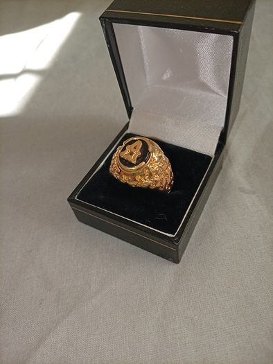 onyx 14k gold