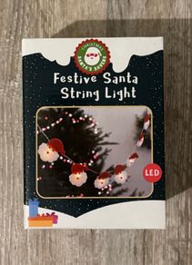 Christmas Santas Savers LED Festive Santa String Light