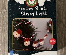 Christmas Santas Savers LED Festive Santa String Light