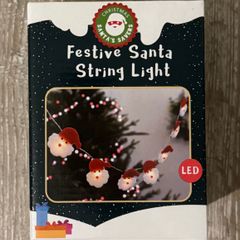 Christmas Santas Savers LED Festive Santa String Light