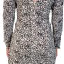 Puff sleeve leopard print dress Size 12 Image 2