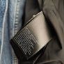 The North Face womens puffer, black jacket with hoodie (550), size L Image 10