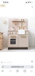 Petite Amelie kids wooden kitchen