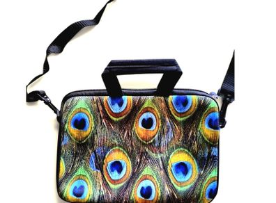 Peacock Feather Pattern Bag