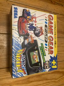 Sega game gear sonic drift console