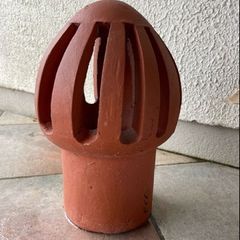 Terracotta chimney cap lid