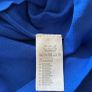 Cos royal blue viscose mix dress size 12 Image 6