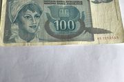 Banknote from a State that no longer exists- Yugoslavia 100 Dinara