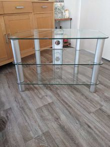 Glass TV Stand