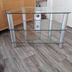 Glass TV Stand
