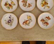 Altwasser Of Germany Ceramic Hand Painted Plates. Plus I X  Hammersley Fine Boney China. Spode.