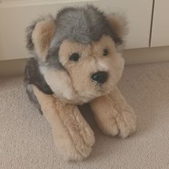 Adorable Husky Puppy Toy.