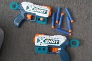 X shot guns and bullets