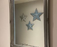 Silver Baroque Style Mirror