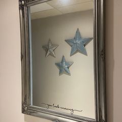 Silver Baroque Style Mirror