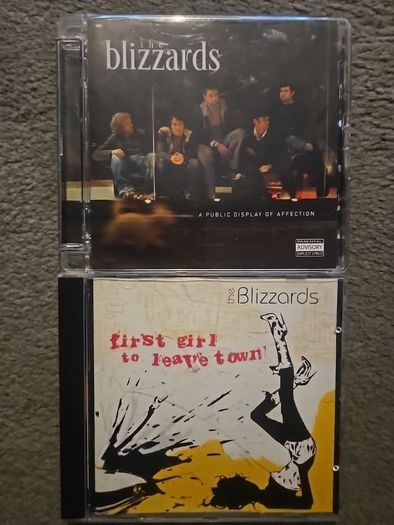 Blizzards CDs Collection: A Public Display Of Affection / First Girl To Leave Town! ( Single)
