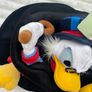 Disneyland Paris Large Uncle SCROOGE McDUCK Plush Novelty Top Hat DuckTales Used Please see pictures Image 4
