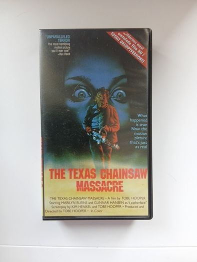The Texas Chainsaw Massacre 1974 Film. English With Subtitles (Rare Scope Version) Letterbox Black Bars.