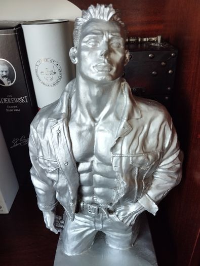 80s RIFLE Jeans and Jackets statue very heavy