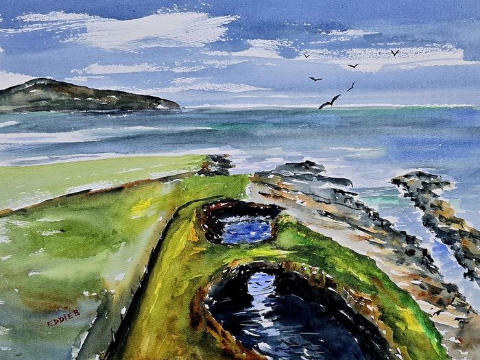 bridges of  ross watercolour