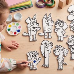 Creative Painting Kit: 8 3D Figures In Bio PLA (Washable & Decorative)