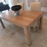 High quality limed oak dining table Image 2