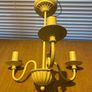 NEXT Ceiling Light Cream Metal Image 9
