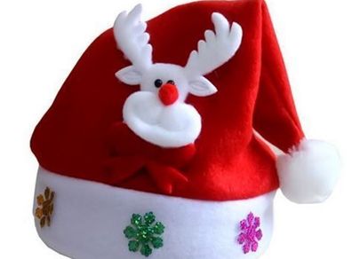 Kids Christmas Santa Hat/Christmas Kids Scarf/ Christmas Headband/