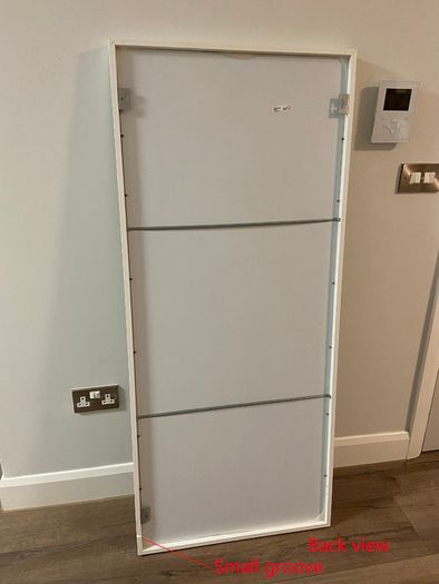 Ikea Nissedal Mirror, 65x150cm, White