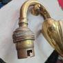 Antique Brass Ceiling Light Image 6