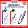Hoco HB26 Type-C hub 4-in-1 Adapter USB 3.0 + USB 2.0 Image 8