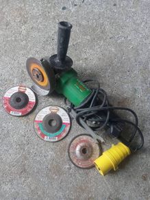 4" angle grinder hitachi