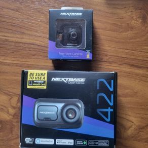 Next Base Dash Cam Model 422gw and Rear Vew Camera