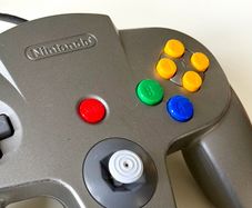 Nintendo N64 Dark Grey Controller