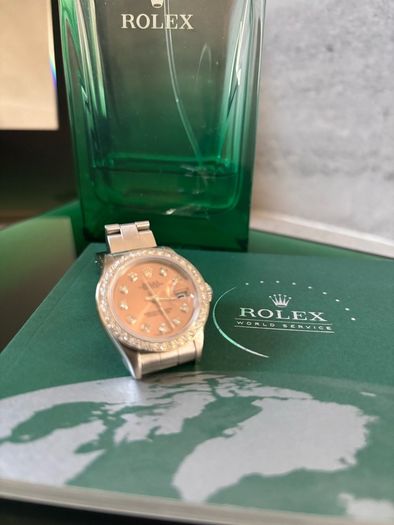 ROLEX Ladies 26mm Datejust, Beautiful Diamond Bezel & Dial