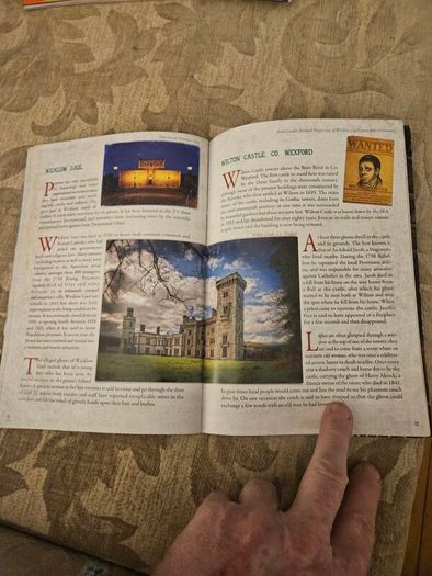 Haunted Ireland. Haunted Tales From An Ancient Land. By David Pritchard. Celtic Illustrations By Jim Fitzpatrick.  First Edition Paperback In Good Condition.  See Photos For Same.