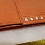 handcrafted made soft leather wallet,with designs ,, thank you,,was used,some wear and tear,,take as is .. Image 8