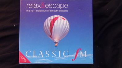 Classic FM: Relax & Escape - 4 x CDs