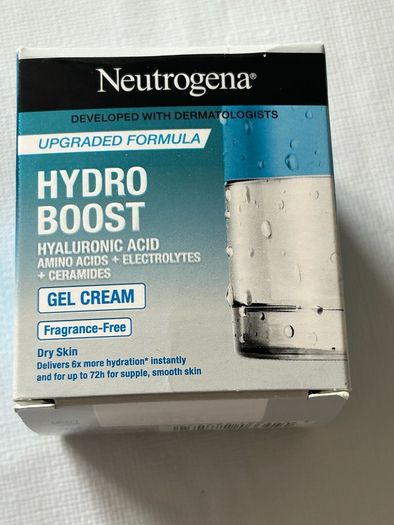 Neutrogena Hydro Boost Gel Cream with Hyaluronic Acid, Amino Acids, Electrolytes & Ceramides