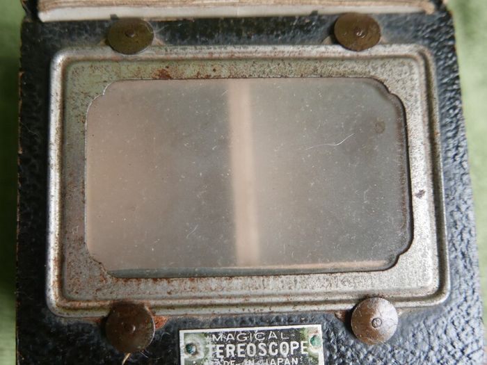 Antique Magical Stereoscope stereo viewer Japan, 1950s