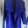 Ted Baker - Lorili Short Wrap Coat - Purple Blue - Size 3 Image 2