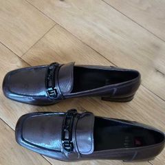Hogl patent leather loafers