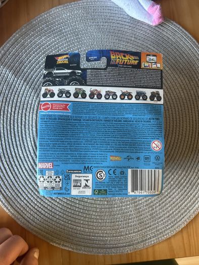 Hot  Wheels, Monster Trucks, Back to the Future Iced Time Machine, FYJ44