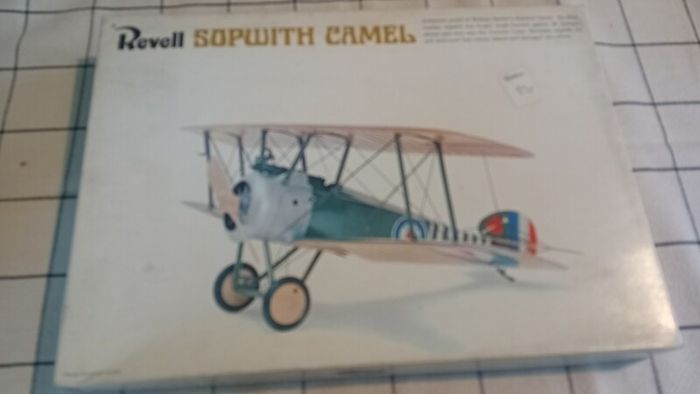 Revell Sopwith Camel,1/28 scale,1969