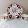 Vintage 21 piece Tea Set Royal Albert Lady Hamilton, Bone China Image 7