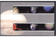 2007 Ireland The Planets Commemorative Stamps Booklet Pane Mint Never Hinged (MNH). Hibernian HP176a.