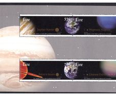 2007 Ireland The Planets Commemorative Stamps Booklet Pane Mint Never Hinged (MNH). Hibernian HP176a.