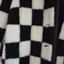 Checkered knee length Teddy bear coat size 14 Image 2