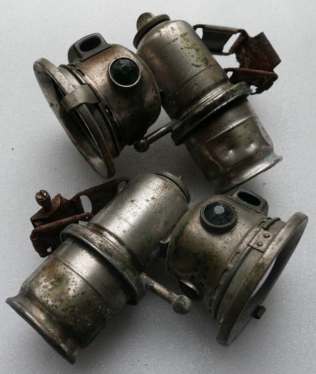 Pair Of Antique Carbide Lamps